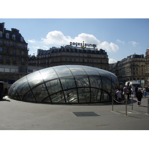รูปถ่าย ฝรั่งเศส(France) ปารีส(Paris) สถานีรถไฟแซ็ง-ลาซาร์(Gare St Lazare) 2007-07 26