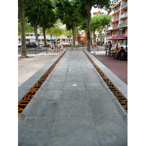 รูปถ่าย ฝรั่งเศส(France) วังซ์(Vence) จัตุรัสกร็องฌาร์แด็ง(Place du Grand Jardin) 2007-07 15