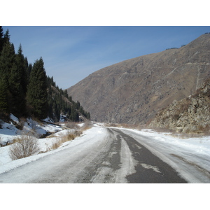 รูปถ่าย คาซัคสถาน(Kazakhstan) อุทยานแห่งชาติอีเลอาลาเตา(Ile Alatau National Park) 2007-03 4