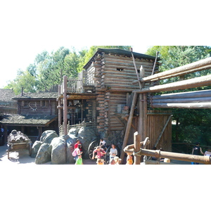 รูปถ่าย ฝรั่งเศส(France) ดิสนีย์แลนด์ปารีส(Disneyland Paris) ตำนานแห่งแดนตะวันตก(Legends of the wild west) 2007-07 20