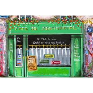 รูปถ่าย ฝรั่งเศส(France) ปารีส(Paris) จัตุรัสแตร์ทร์(Place du Tertre) 2007-06 15