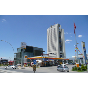 รูปถ่าย ตุรกี(Turkey) อังการา(Ankara) ถนนจากบิลเคนต์ไปอังการา(Bilkent to Ankara road) 2008-07 23