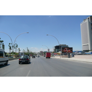 รูปถ่าย ตุรกี(Turkey) อังการา(Ankara) ถนนจากบิลเคนต์ไปอังการา(Bilkent to Ankara road) 2008-07 24