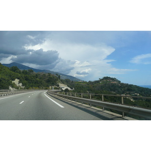 รูปถ่าย ฝรั่งเศส(France) เฟรนช์ริวิเอรา(French Riviera) ถนนจากนีซไปม็องตง(Nice to Menton road) 2008-03 88