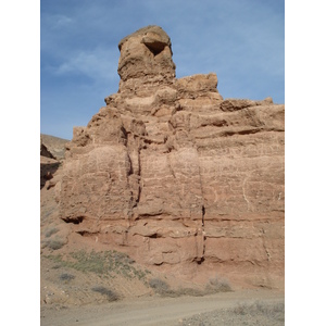 รูปถ่าย คาซัคสถาน(Kazakhstan) หุบผาชารึน(Charyn Canyon) 2007-03 37