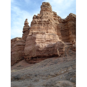 รูปถ่าย คาซัคสถาน(Kazakhstan) หุบผาชารึน(Charyn Canyon) 2007-03 39