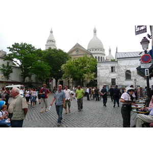 รูปถ่าย ฝรั่งเศส(France) ปารีส(Paris) จัตุรัสแตร์ทร์(Place du Tertre) 2007-06 31