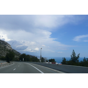 รูปถ่าย ฝรั่งเศส(France) เฟรนช์ริวิเอรา(French Riviera) ถนนจากนีซไปม็องตง(Nice to Menton road) 2008-03 19