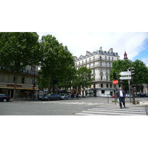รูปถ่าย ฝรั่งเศส(France) ปารีส(Paris) บูเลอวาร์ด  มาเลแอร์บ(Boulevard Malesherbes) 2007-05 28