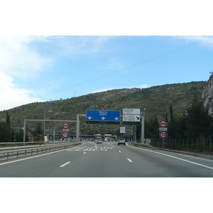 รูปถ่าย ฝรั่งเศส(France) เฟรนช์ริวิเอรา(French Riviera) ถนนจากนีซไปม็องตง(Nice to Menton road) 2008-03 25