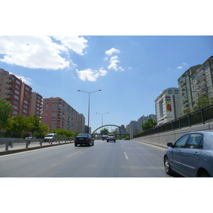 รูปถ่าย ตุรกี(Turkey) อังการา(Ankara) ถนนจากบิลเคนต์ไปอังการา(Bilkent to Ankara road) 2008-07 15