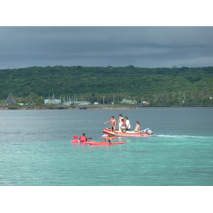 รูปถ่าย นิวแคลิโดเนีย(New Caledonia) เกาะลีฟู(Lifou) อ่าวชาโตบรีย็อง(Chateaubriand Bay) 2010-05 92