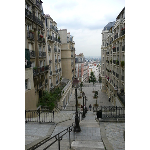 รูปถ่าย ฝรั่งเศส(France) ปารีส(Paris) มังท์มาร์เทรอ(Montmartre) 2007-06 100