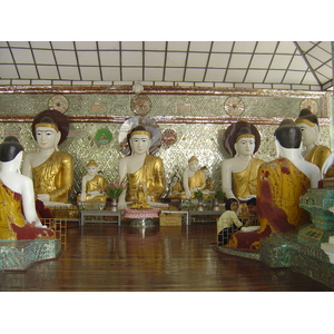 รูปถ่าย พม่า(Myanmar) ย่างกุ้ง(Yangon) พระมหาเจดีย์ชเวกากอง(Shwedagon Pagoda) 2005-01 4