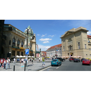 รูปถ่าย สาธารณรัฐเช็ก(Czech Republic) ปราก(Prague) ถนนนาปชีโกพ(Na Prikope) 2007-07 35