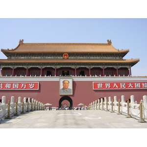 รูปถ่าย จีน(China) ปักกิ่ง(Beijing) จัตุรัสเทียนอันเหมิน(Tiananmen) 2002-05 36