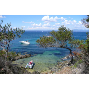 รูปถ่าย ฝรั่งเศส(France) เกาะปอร์เกอรอล(Porquerolles Island) แหลมเลอแก็ง(Pointe du Lequin) 2008-05 34