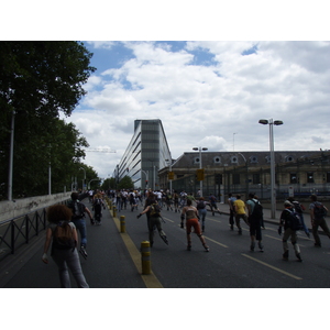 รูปถ่าย ฝรั่งเศส(France) ปารีส(Paris) เล่นสเก็ตในปารีส(Randonnee Roller et Coquillages) 2007-07 7