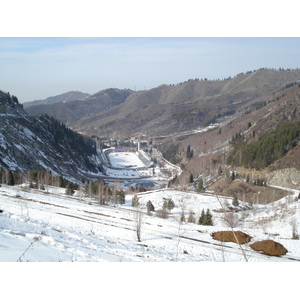 รูปถ่าย คาซัคสถาน(Kazakhstan) เมเดอ(Medeu) 2007-03 2