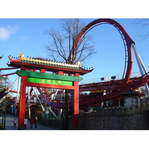 รูปถ่าย เดนมาร์ก(Denmark) โคเปนเฮเกน(Copenhagen) สวนสาธารณะทิโวลี(Tivoli Park) 2004-11 39