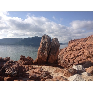 รูปถ่าย ฝรั่งเศส(France) คอร์สิคา(Corsica) อ่าวกาลารอสซา(Cala Rossa) 2012-09 61
