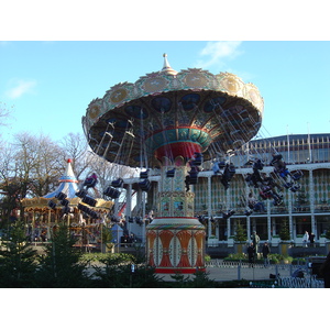 รูปถ่าย เดนมาร์ก(Denmark) โคเปนเฮเกน(Copenhagen) สวนสาธารณะทิโวลี(Tivoli Park) 2004-11 12