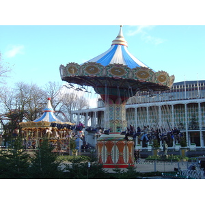 รูปถ่าย เดนมาร์ก(Denmark) โคเปนเฮเกน(Copenhagen) สวนสาธารณะทิโวลี(Tivoli Park) 2004-11 7