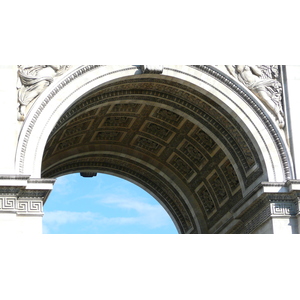 รูปถ่าย ฝรั่งเศส(France) ปารีส(Paris) ประตูชัย(Etoile and Arc de Triomphe) 2007-05 14