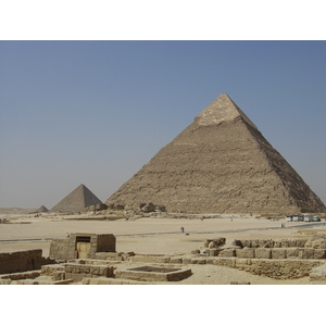 รูปถ่าย อียิปต์(Egypt) มหาพีระมิดแห่งกีซา(Giza Pyramids) 2004-09 11