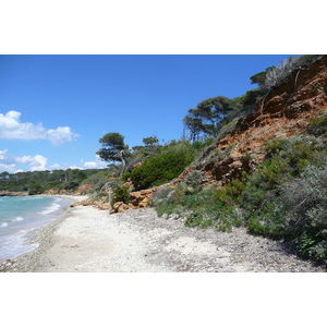 รูปถ่าย ฝรั่งเศส(France) เกาะปอร์เกอรอล(Porquerolles Island) หาดเลอแก็ง(Lequin beach) 2008-05 0