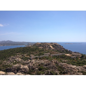 รูปถ่าย อิตาลี(Italy) ซาร์ดิเนีย(Sardinia) หินรูปหมี (รอกชาเดลลอร์โซ)(Roccia dell'Orso) 2015-06 3