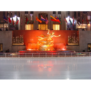 รูปถ่าย สหรัฐอเมริกา(United States) นิวยอร์ก(New York) ร็อกกีเฟลเลอร์เซ็นเตอร์(Rockefeller Center) 2006-03 7