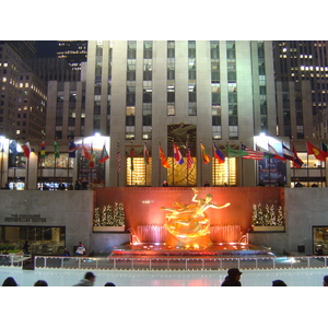 รูปถ่าย สหรัฐอเมริกา(United States) นิวยอร์ก(New York) ร็อกกีเฟลเลอร์เซ็นเตอร์(Rockefeller Center) 2006-03 3