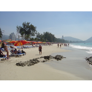 รูปถ่าย ไทย(Thailand) ภูเก็ต(Phuket) ป่าตอง(Patong) หาดทราย(Beach) 2005-12 29