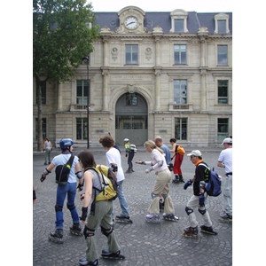 รูปถ่าย ฝรั่งเศส(France) ปารีส(Paris) เล่นสเก็ตในปารีส(Randonnee Roller et Coquillages) 2007-07 144
