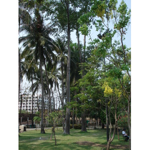 รูปถ่าย ไทย(Thailand) เชียงใหม่(Chiang Mai) ข้างในคุเมืองเชียงใหม่(Inside Canal) สวนบวกหาด(Buak Had Park) 2006-04 17