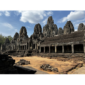 รูปถ่าย กัมพูชา(Cambodia) เสียมราฐ(Siem Reap) ปราสาทบายน(Bayon) 2023-01 26
