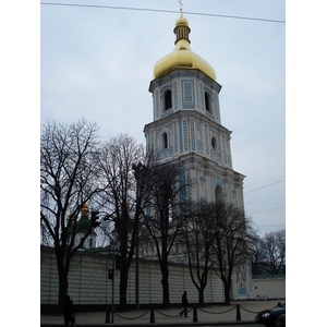 รูปถ่าย ยูเครน(Ukraine) เคียฟ(Kiev) มหาวิหารเซนต์โซเฟีย(St. Sophia) 2007-03 17