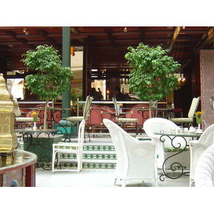 รูปถ่าย โมร็อกโก(Morocco) คาซาบลังกา(Casablanca) โรงแรมรอยัลมันซูร์ เมอริเดียน(Royal Mansour Meridien) 2004-09 6