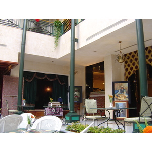 รูปถ่าย โมร็อกโก(Morocco) คาซาบลังกา(Casablanca) โรงแรมรอยัลมันซูร์ เมอริเดียน(Royal Mansour Meridien) 2004-09 11
