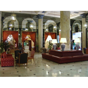 รูปถ่าย โมร็อกโก(Morocco) คาซาบลังกา(Casablanca) โรงแรมรอยัลมันซูร์ เมอริเดียน(Royal Mansour Meridien) 2004-09 0