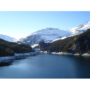 รูปถ่าย สวิสเซอร์แลนด์(Switzerland) ถนนจากคูร์ไปเซนต์มอริตซ์(Chur to St Moritz Road) 2007-01 117