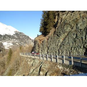 รูปถ่าย สวิสเซอร์แลนด์(Switzerland) ถนนจากคูร์ไปเซนต์มอริตซ์(Chur to St Moritz Road) 2007-01 109