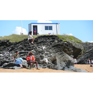 รูปถ่าย ฝรั่งเศส(France) ปอร์นิค(Pornic) หาดเลตัง(Plage de l'etang) 2007-07 11