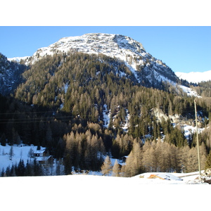 รูปถ่าย สวิสเซอร์แลนด์(Switzerland) ถนนจากคูร์ไปเซนต์มอริตซ์(Chur to St Moritz Road) 2007-01 9
