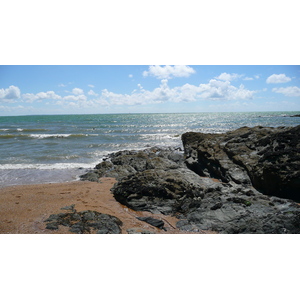 รูปถ่าย ฝรั่งเศส(France) ปอร์นิค(Pornic) หาดเลตัง(Plage de l'etang) 2007-07 10