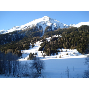 รูปถ่าย สวิสเซอร์แลนด์(Switzerland) ถนนจากคูร์ไปเซนต์มอริตซ์(Chur to St Moritz Road) 2007-01 15