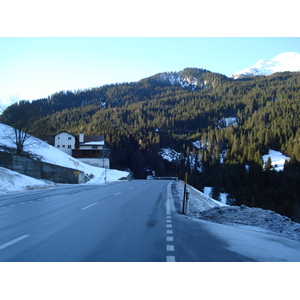 รูปถ่าย สวิสเซอร์แลนด์(Switzerland) ถนนจากคูร์ไปเซนต์มอริตซ์(Chur to St Moritz Road) 2007-01 4