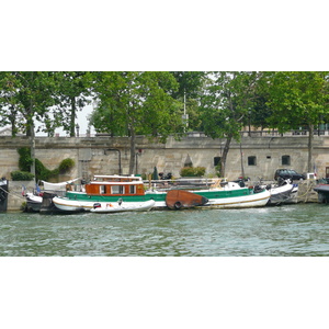 รูปถ่าย ฝรั่งเศส(France) ปารีส(Paris) เรือบรรทุกชมเมือง(Peniches Parisiennes) 2007-06 18