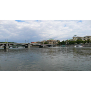 รูปถ่าย สาธารณรัฐเช็ก(Czech Republic) ปราก(Prague) แม่น้ำวัลตาวา(Vltava river) 2007-07 31